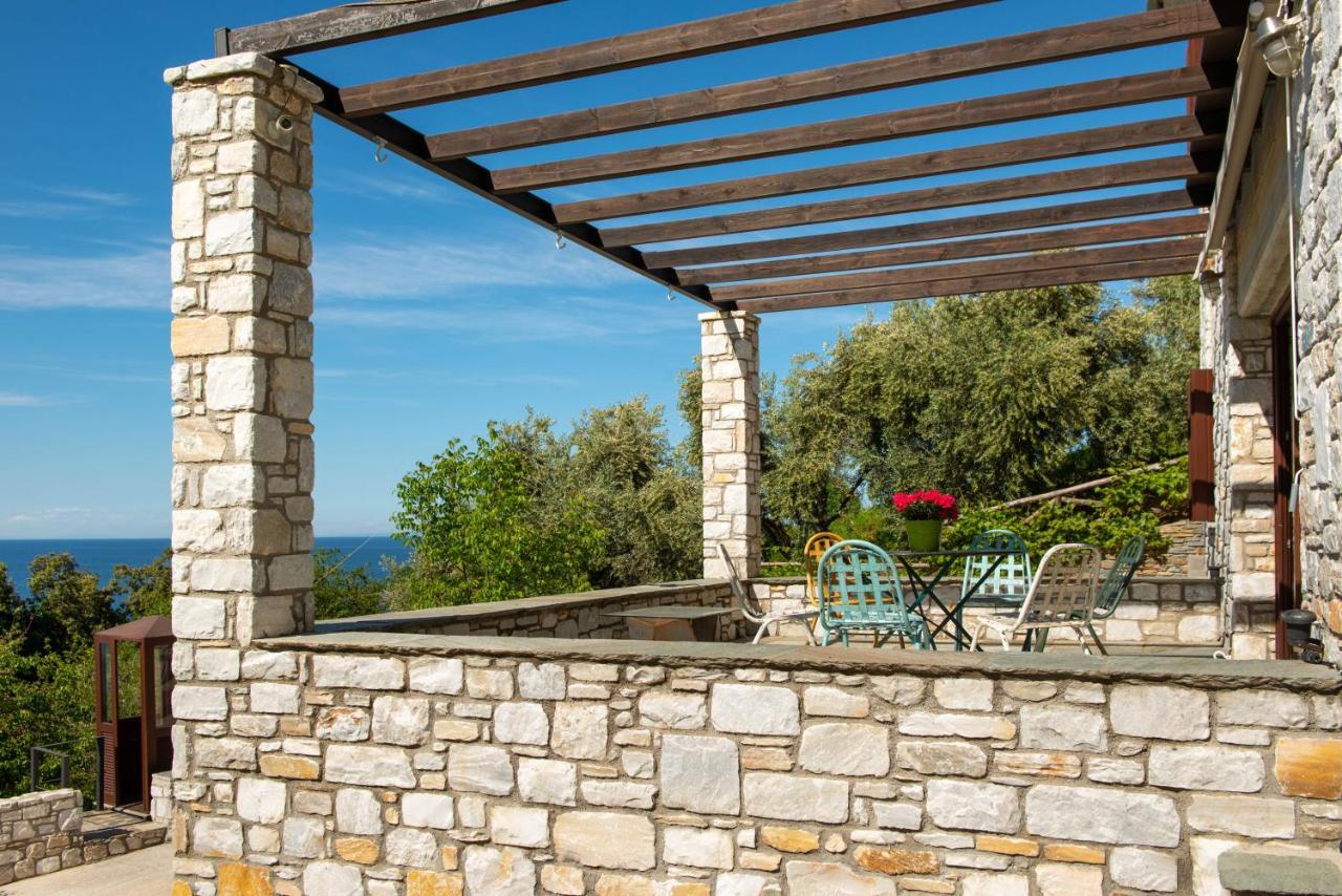 Pelion Bnb Luxury Homes Damouchari Esterno foto