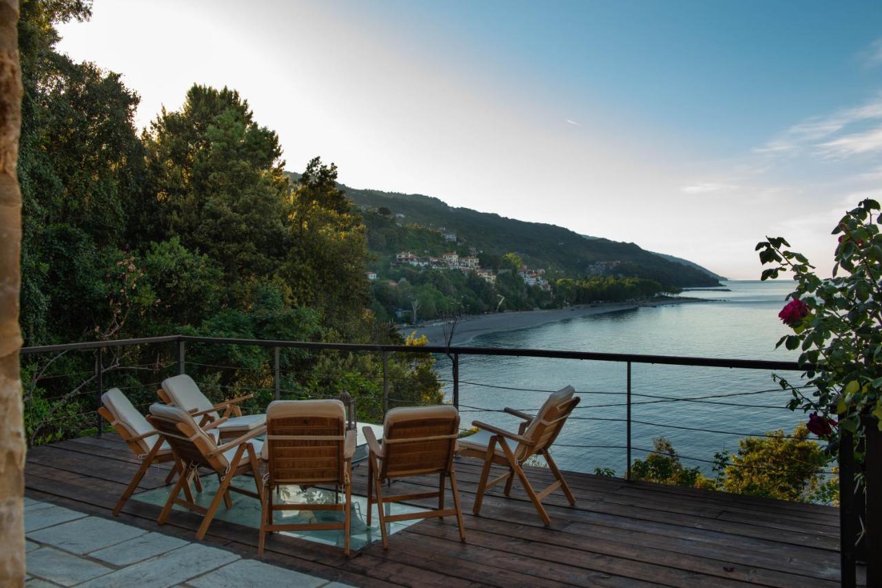 Pelion Bnb Luxury Homes Damouchari Esterno foto