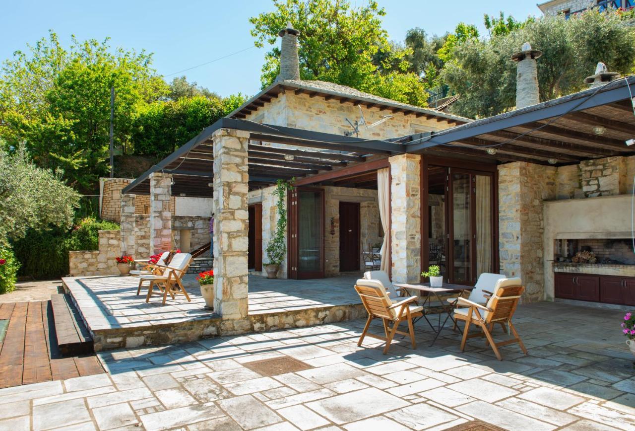 Pelion Bnb Luxury Homes Damouchari Esterno foto